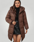 Lange Damenjacke für Stilvolle Herbsttage - Nordic Boutique & Co.