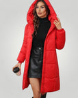 Lange Damenjacke für Stilvolle Herbsttage - Nordic Boutique & Co.
