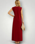Langes Kleid mit eleganter Silhouette für Abendveranstaltungen - Nordic Boutique & Co.