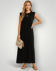 Langes Kleid mit eleganter Silhouette für Abendveranstaltungen - Nordic Boutique & Co.