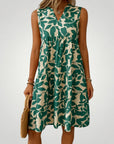Leichtes Damenkleid mit Verspieltem Blumendesign - Nordic Boutique & Co.