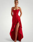 Maxikleid Sommer mit Fließendem Schnitt - Nordic Boutique & Co.