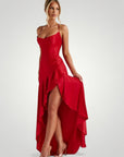 Maxikleid Sommer mit Fließendem Schnitt - Nordic Boutique & Co.