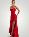 Maxikleid Sommer mit Fließendem Schnitt - Nordic Boutique & Co.