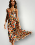 Midi - Kleid mit eleganter Silhouette für jeden Anlass - Nordic Boutique & Co.