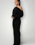 Off - Shoulder - Kleid für Hochzeitsgäste mit Eleganz - Nordic Boutique & Co.