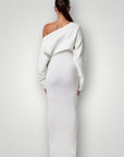 Off - Shoulder - Kleid für Hochzeitsgäste mit Eleganz - Nordic Boutique & Co.