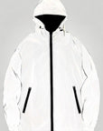 Reflektierende Herrenjacke für Aktive mit Kapuze - Nordic Boutique & Co.