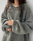 Rundhals Pullover mit zeitlosem Stil - Nordic Boutique & Co.