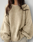 Rundhals Pullover mit zeitlosem Stil - Nordic Boutique & Co.