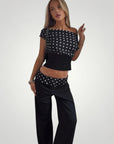 Schlank geschnittenes Damen - Set für zeitlosen Stil - Nordic Boutique & Co.