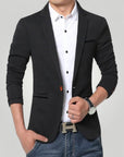 Slim Fit Herrenblazer für Elegante Auftritte - Nordic Boutique & Co.