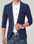 Slim Fit Herrenblazer für Elegante Auftritte - Nordic Boutique & Co.