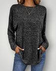 Strukturierter Pullover mit Eleganz - Nordic Boutique & Co.