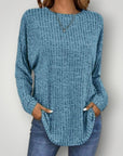 Strukturierter Pullover mit Eleganz - Nordic Boutique & Co.