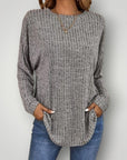 Strukturierter Pullover mit Eleganz - Nordic Boutique & Co.