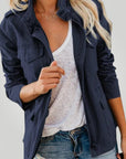 Stylische Damenjacke mit Stehkragen für Komfort - Nordic Boutique & Co.
