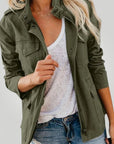 Stylische Damenjacke mit Stehkragen für Komfort - Nordic Boutique & Co.