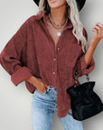 Vintage - Samtbluse mit Eleganz - Nordic Boutique & Co.