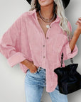 Vintage - Samtbluse mit Eleganz - Nordic Boutique & Co.