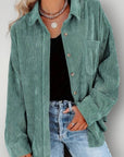 Vintage - Samtbluse mit Eleganz - Nordic Boutique & Co.