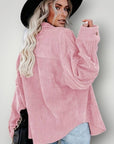 Vintage - Samtbluse mit Eleganz - Nordic Boutique & Co.
