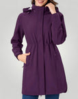 Wasserfeste Damenjacke mit Abnehmbarer Kapuze - Nordic Boutique & Co.