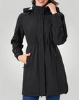 Wasserfeste Damenjacke mit Abnehmbarer Kapuze - Nordic Boutique & Co.