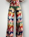 Damenhose Vintage Stil mit Bequemer Passform 0