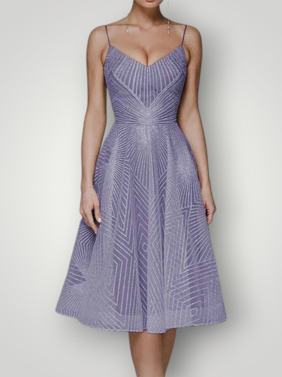 Elegante Kleid mit Offenem Rücken 6