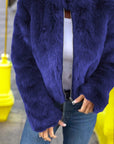 ANGELA | ELEGANTE FUSSKPELSJACKE - Nordic Boutique & Co.