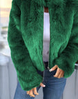ANGELA | ELEGANTE FUSSKPELSJACKE - Nordic Boutique & Co.