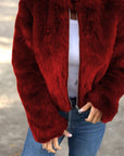ANGELA | ELEGANTE FUSSKPELSJACKE - Nordic Boutique & Co.