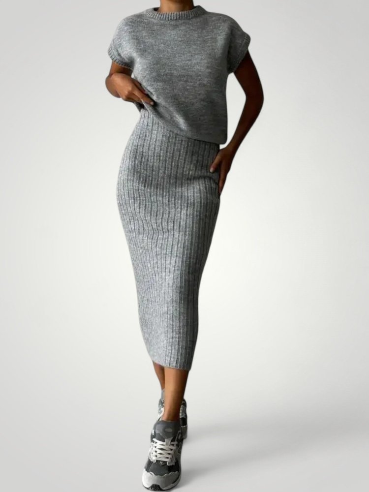 Ärmelloses Stricktop Damen im Modischen Look - Nordic Boutique & Co.
