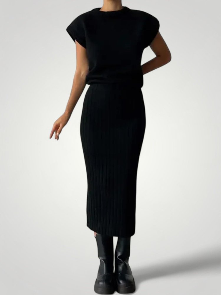 Ärmelloses Stricktop Damen im Modischen Look - Nordic Boutique &amp; Co.
