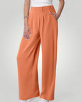 Bequeme Palazzo Hose Damen Elegant mit Taschen - Nordic Boutique & Co.