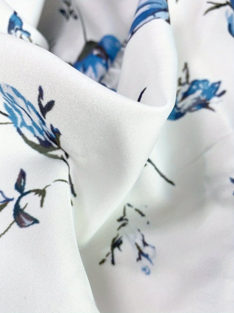 Blütenmuster - Kleid für elegante Anlässe - Nordic Boutique & Co.