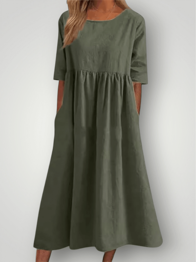 Damen - Midikleid mit eleganter Silhouette - Nordic Boutique &amp; Co.