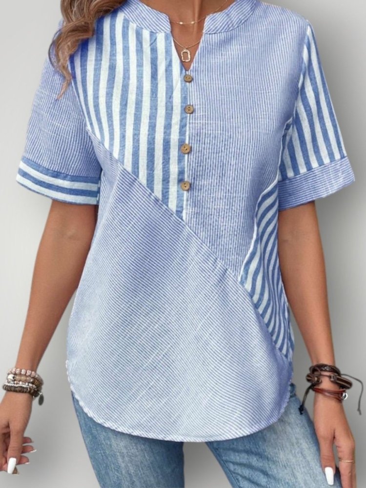 Damenbluse mit elegantem Schnitt - Nordic Boutique &amp; Co.