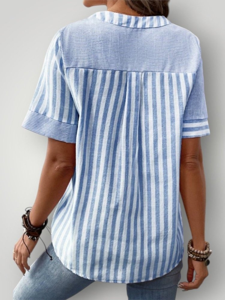 Damenbluse mit elegantem Schnitt - Nordic Boutique &amp; Co.