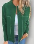 Damenjacke Mit Reißverschluss Für Elegante Momente - Nordic Boutique & Co.