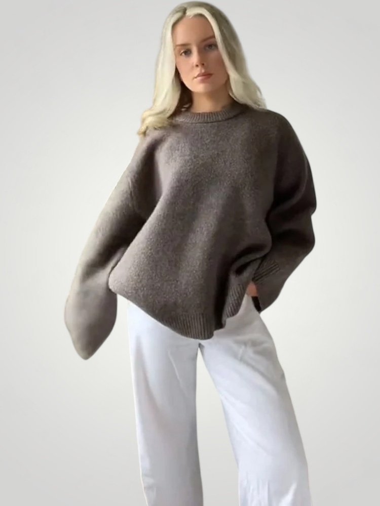 Damenpullover Pink mit Elegantem O - Ausschnitt - Nordic Boutique & Co.