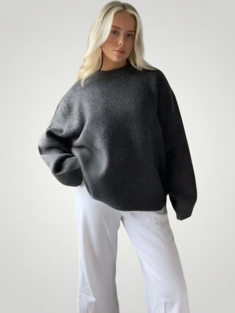 Damenpullover Pink mit Elegantem O - Ausschnitt - Nordic Boutique & Co.