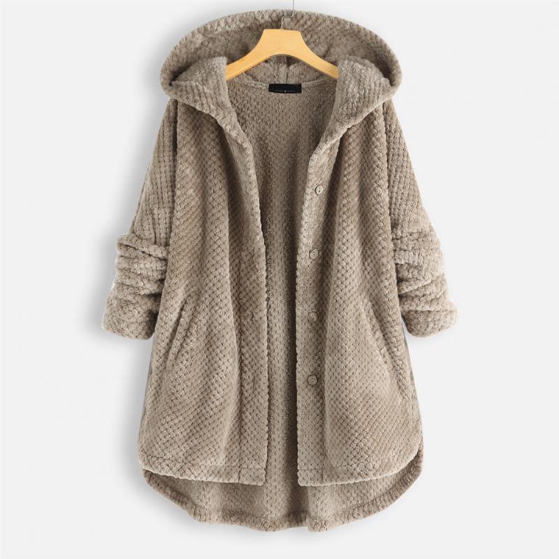 DANA | RIBBET JACKE MIT KAPUZE - Nordic Boutique &amp; Co.