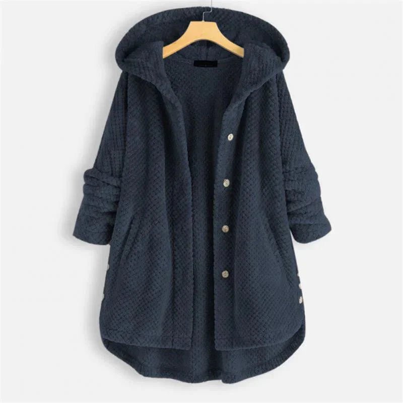DANA | RIBBET JACKE MIT KAPUZE - Nordic Boutique &amp; Co.