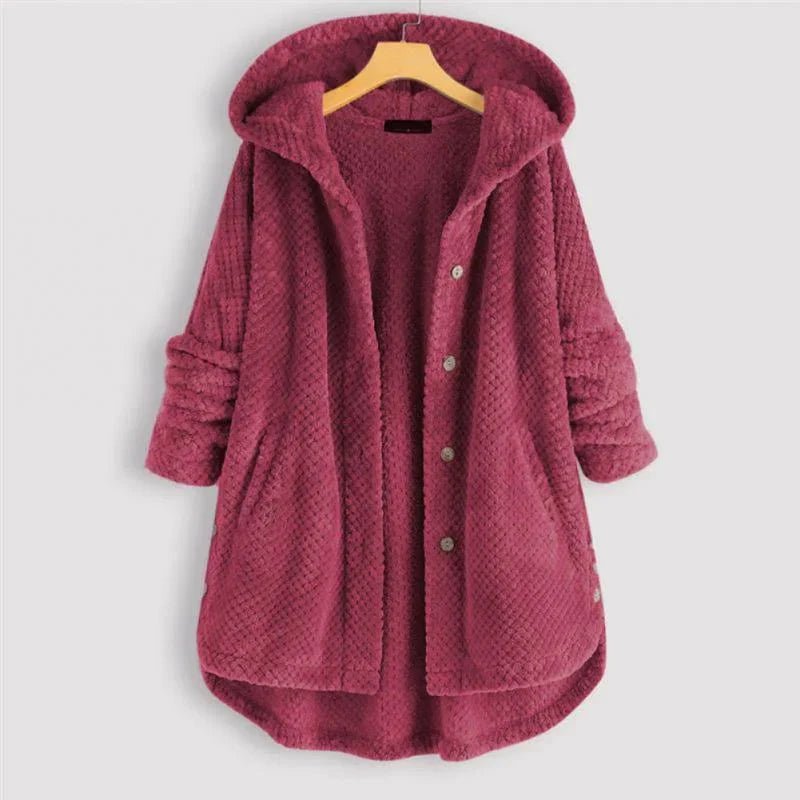 DANA | RIBBET JACKE MIT KAPUZE - Nordic Boutique &amp; Co.