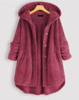 DANA | RIBBET JACKE MIT KAPUZE - Nordic Boutique & Co.