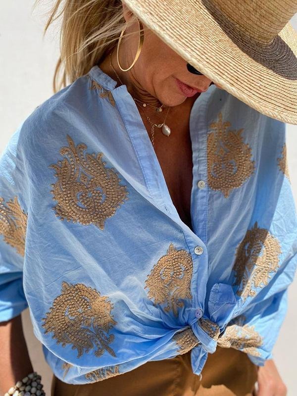 DEHLIA | DRUCKBLUSE - Nordic Boutique &amp; Co.