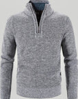 Dicker Pullover mit Reißverschluss für Damen - Nordic Boutique & Co.