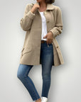 Eleganter Kaschmir Mantel für Damen mit Stil - Nordic Boutique & Co.